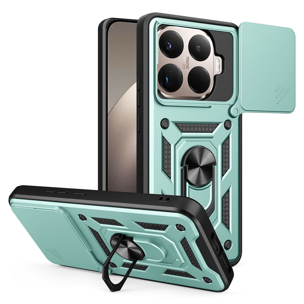 Capa para Xiaomi 15T Pro, Techsuit, CamShield, Verde