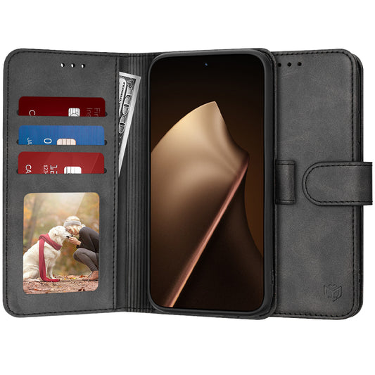Capa para Xiaomi 15T Pro, Techsuit, Diary Book, Preta