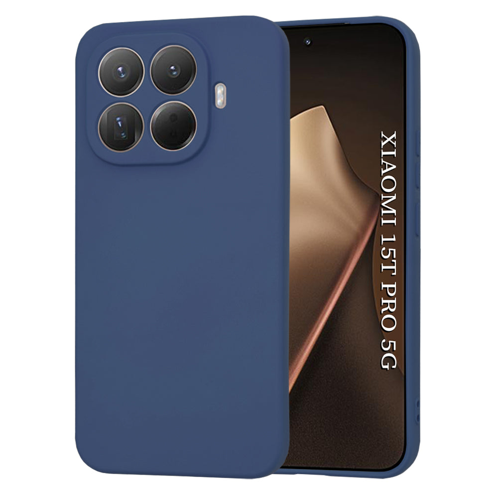 Case for Xiaomi 15T Pro, Techsuit, SoftFlex, Navy Blue