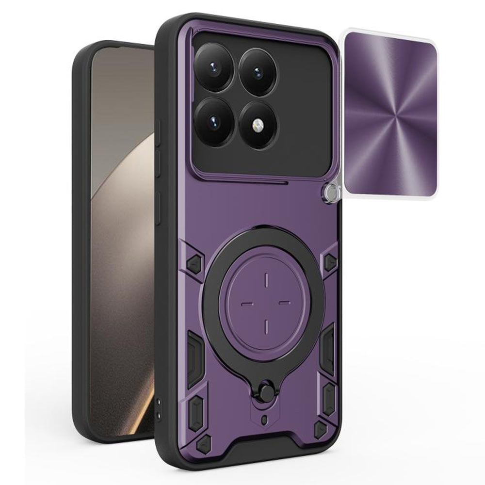 Capa para Xiaomi 15T, Techsuit, CamGuard Pro, Roxo