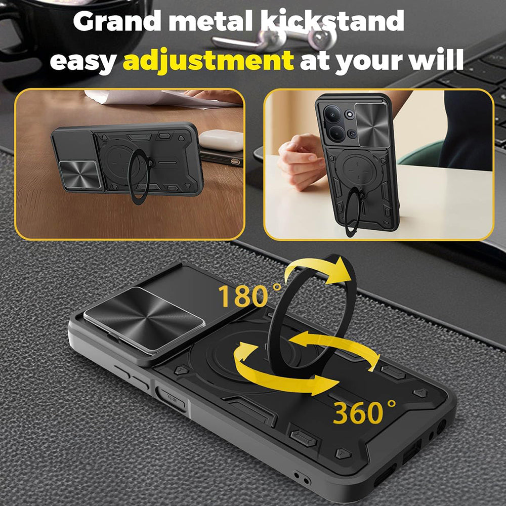 Capa para Xiaomi 15T, Techsuit, CamGuard Pro, Preta