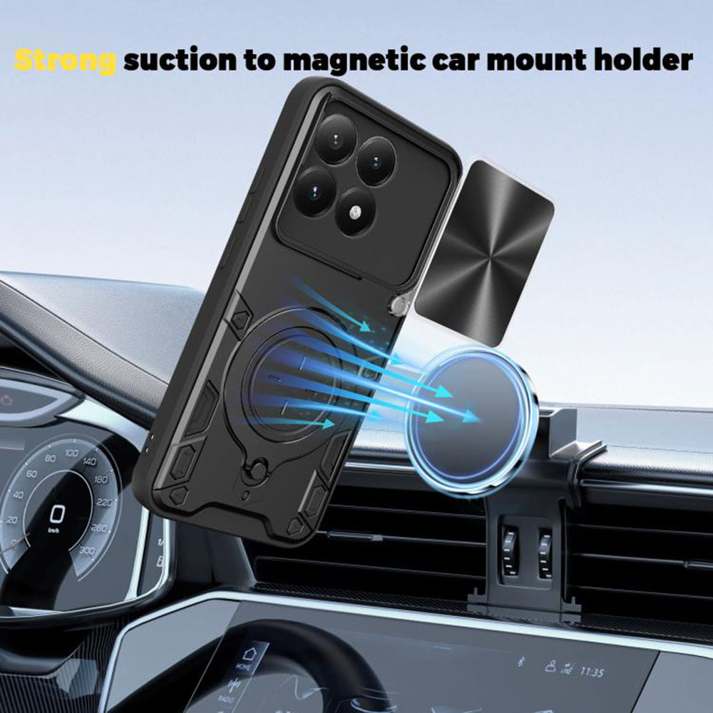 Capa para Xiaomi 15T, Techsuit, CamGuard Pro, Vermelha