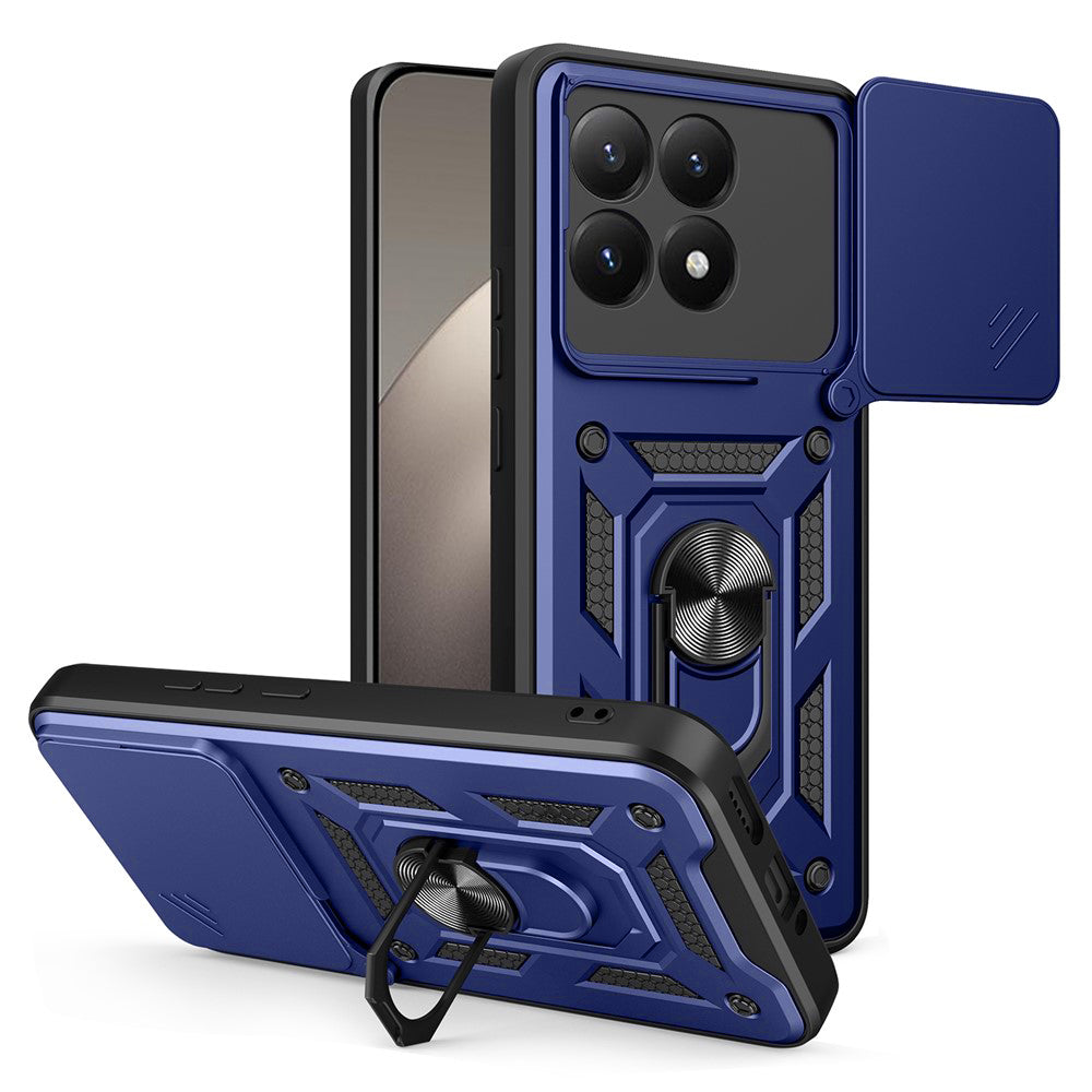 Capa para Xiaomi 15T, Techsuit, CamShield, Azul