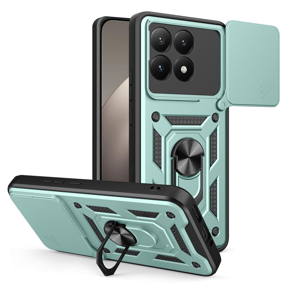 Capa para Xiaomi 15T, Techsuit, CamShield, Verde