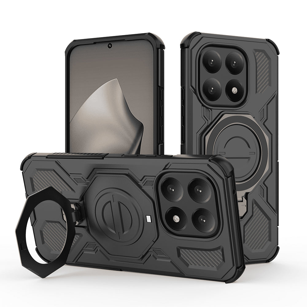 Capa para Xiaomi 15T, Techsuit, Carbon Shield Pro, Preta