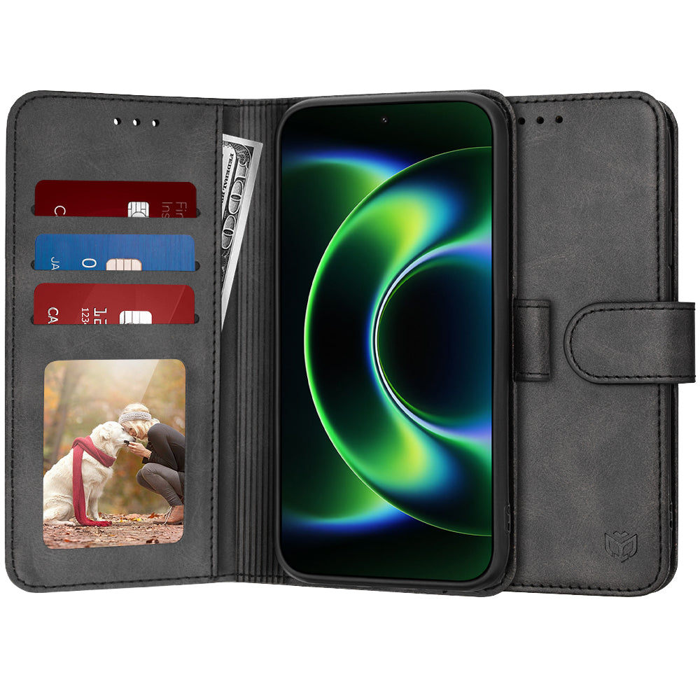 Capa para Xiaomi 17 Ultra, Techsuit, Diary Book, Preta