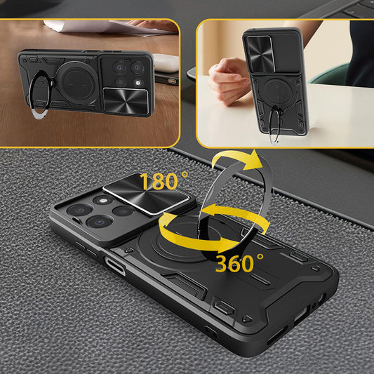 Case for Xiaomi 17T, Techsuit, CamGuard Pro, Rose Gold
