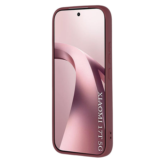 Capa para Xiaomi 17T, Techsuit, SoftFlex, Vinho