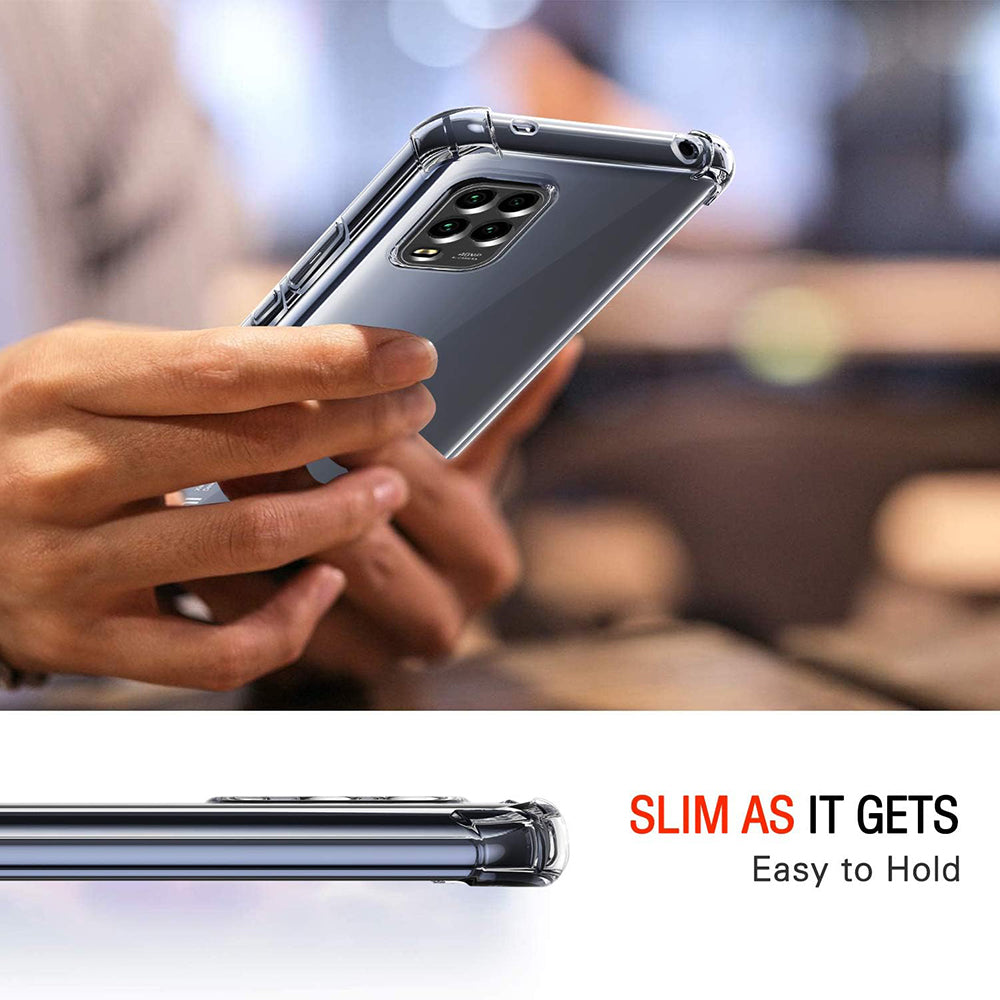 Capa para Xiaomi Mi 10 Lite 5G, Techsuit, Shockproof Clear, Transparente