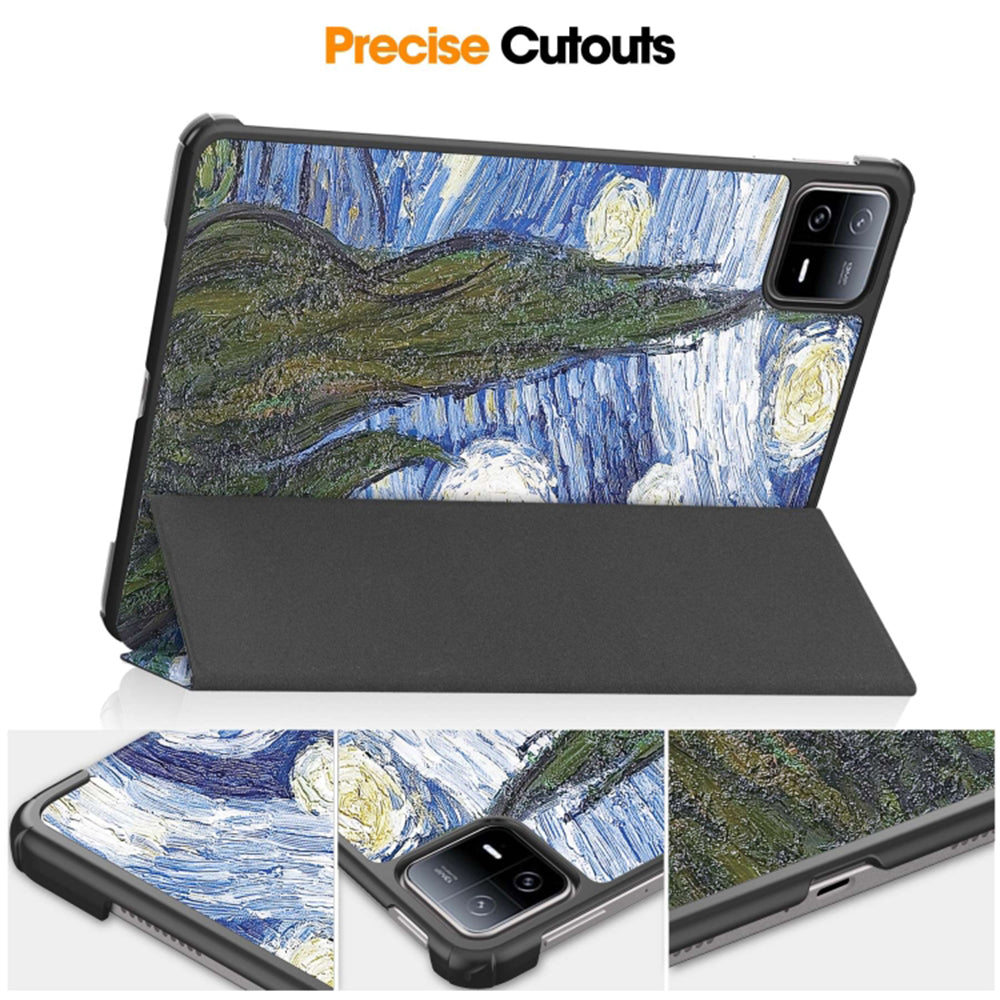 Capa para Xiaomi Pad 6 / 6 Pro, Techsuit, FoldPro Starry Night, Multicolor