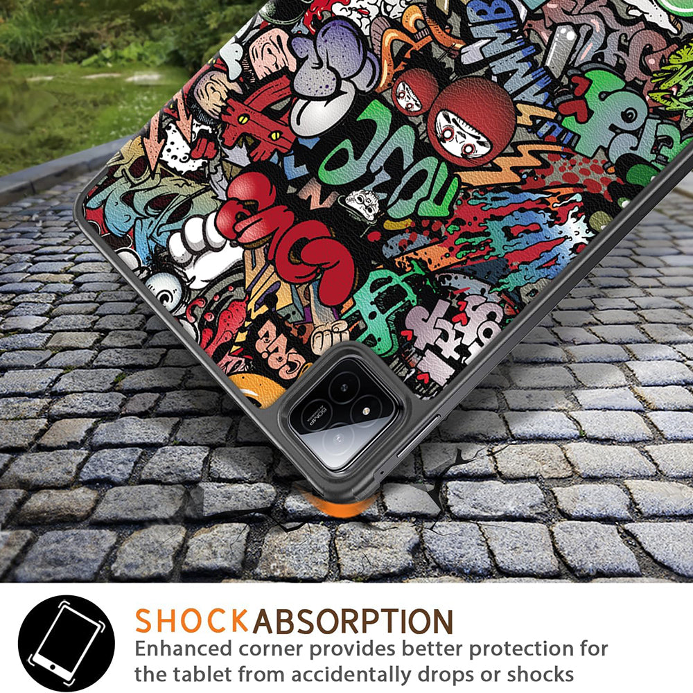Capa para Xiaomi Pad 7 / 7 Pro, Techsuit, FoldPro Urban Vibe, Multicolor
