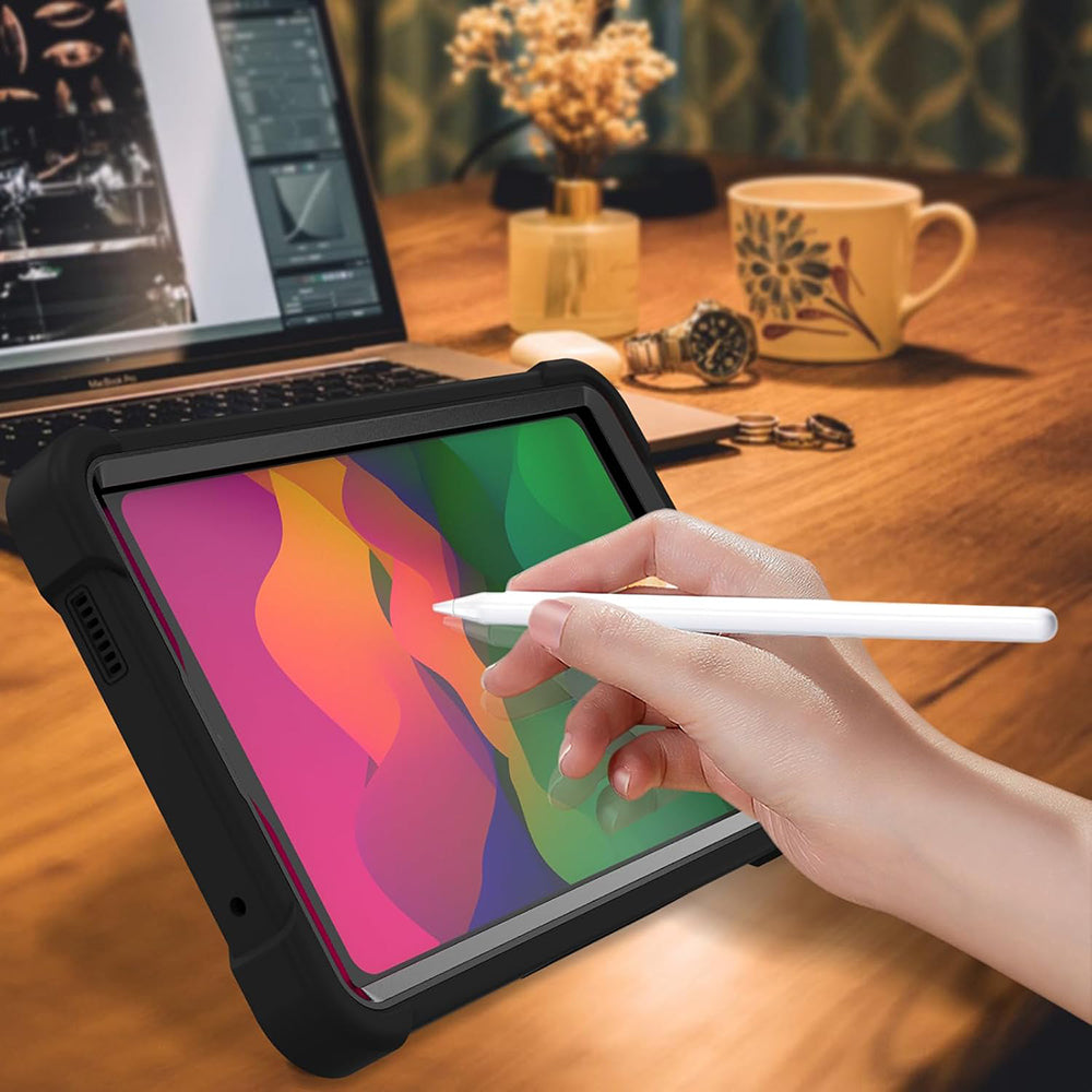 Capa para Xiaomi Pad 7, Techsuit, Rugged TabShell, Preta