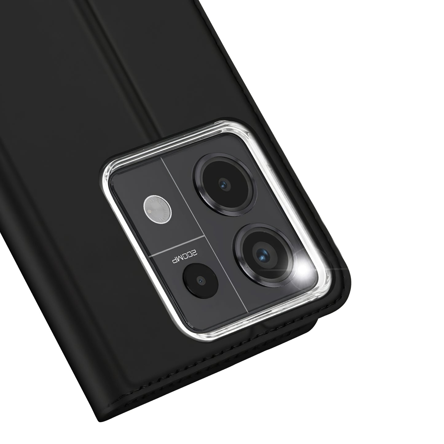 Bolsa para Xiaomi Poco X6 / Note 13 Pro 5G, DUX DUCIS, Skin Pro, Preto
