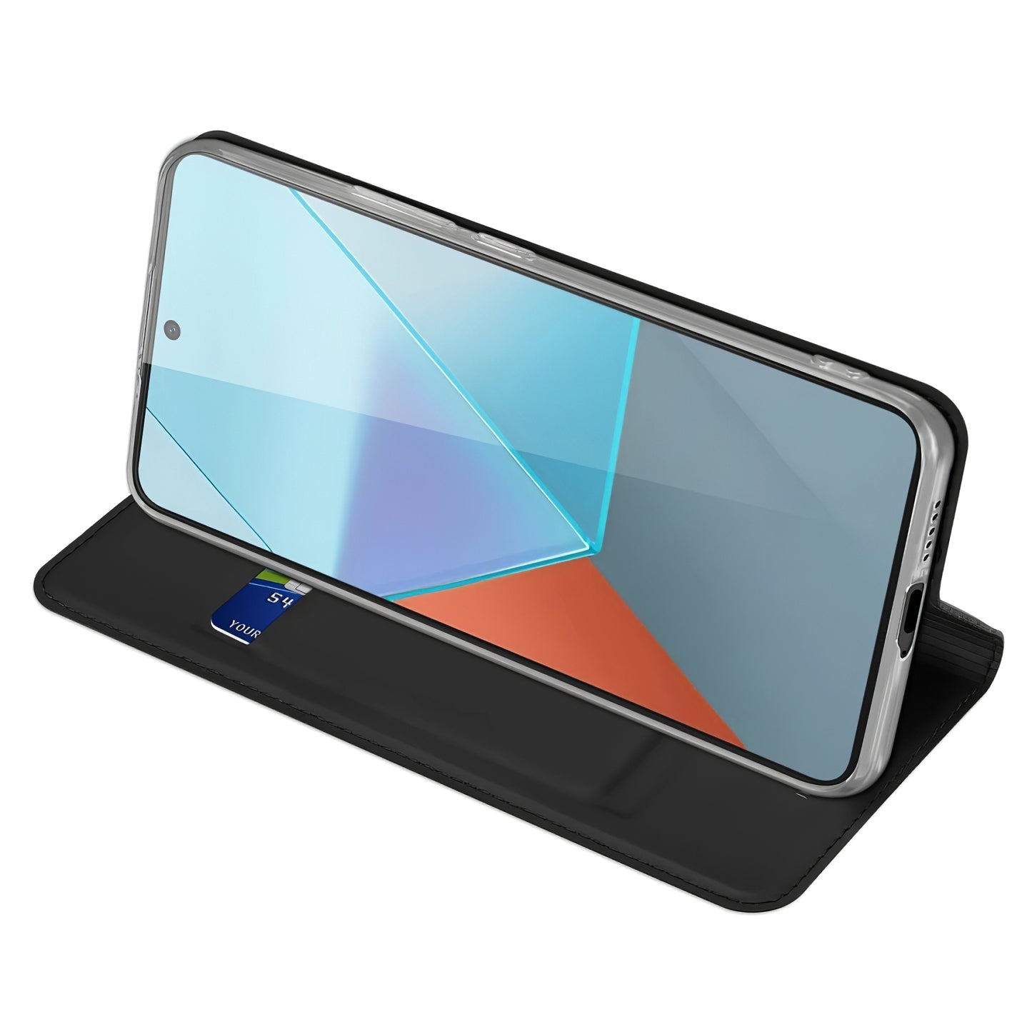Bolsa para Xiaomi Poco X6 / Note 13 Pro 5G, DUX DUCIS, Skin Pro, Preto