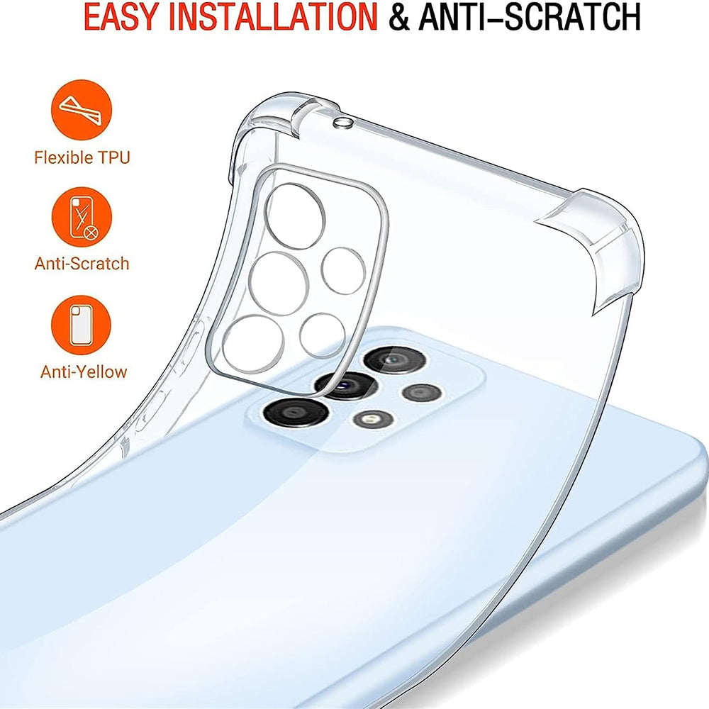 Capa para Xiaomi Poco C40, Techsuit, Shockproof Clear, Transparente