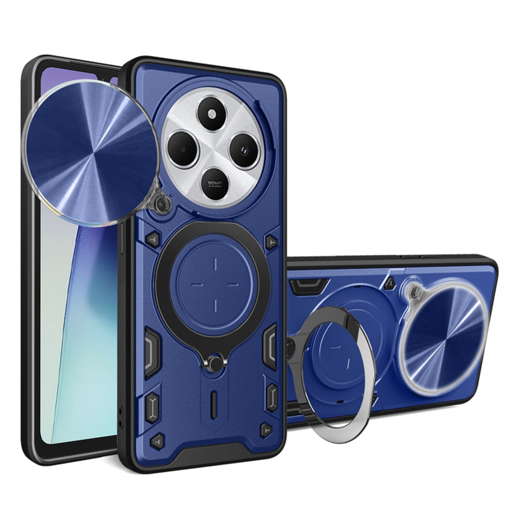 Capa para Xiaomi Poco C75 / Redmi 14C, Techsuit, CamGuard Pro, Azul
