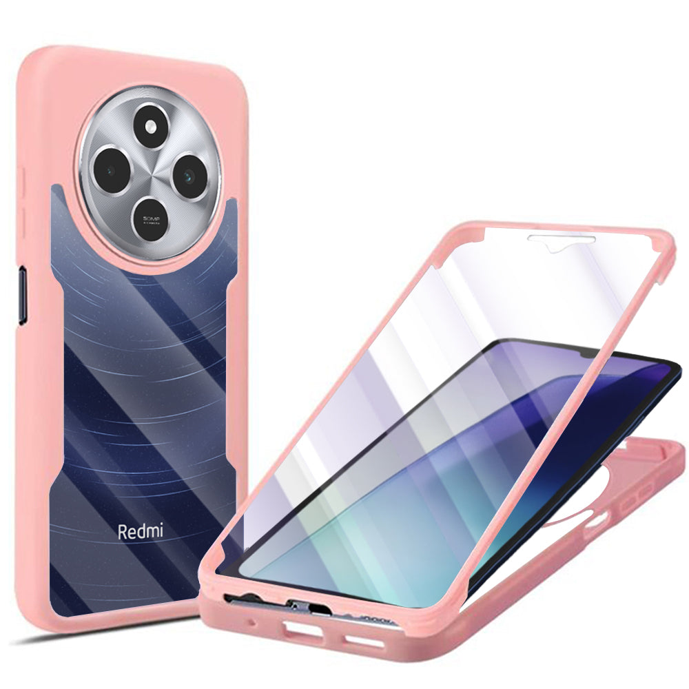 Capa para Xiaomi Poco C75 / Redmi 14C, Techsuit, ColorVerse 360, Rosa