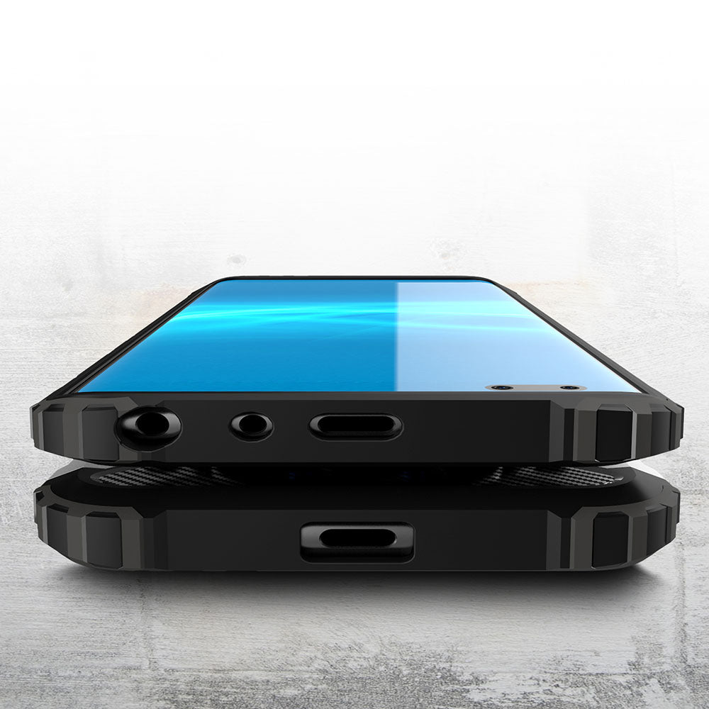 Capa para Xiaomi Poco C75 / Redmi 14C, Techsuit, Hybrid Armor, Preta