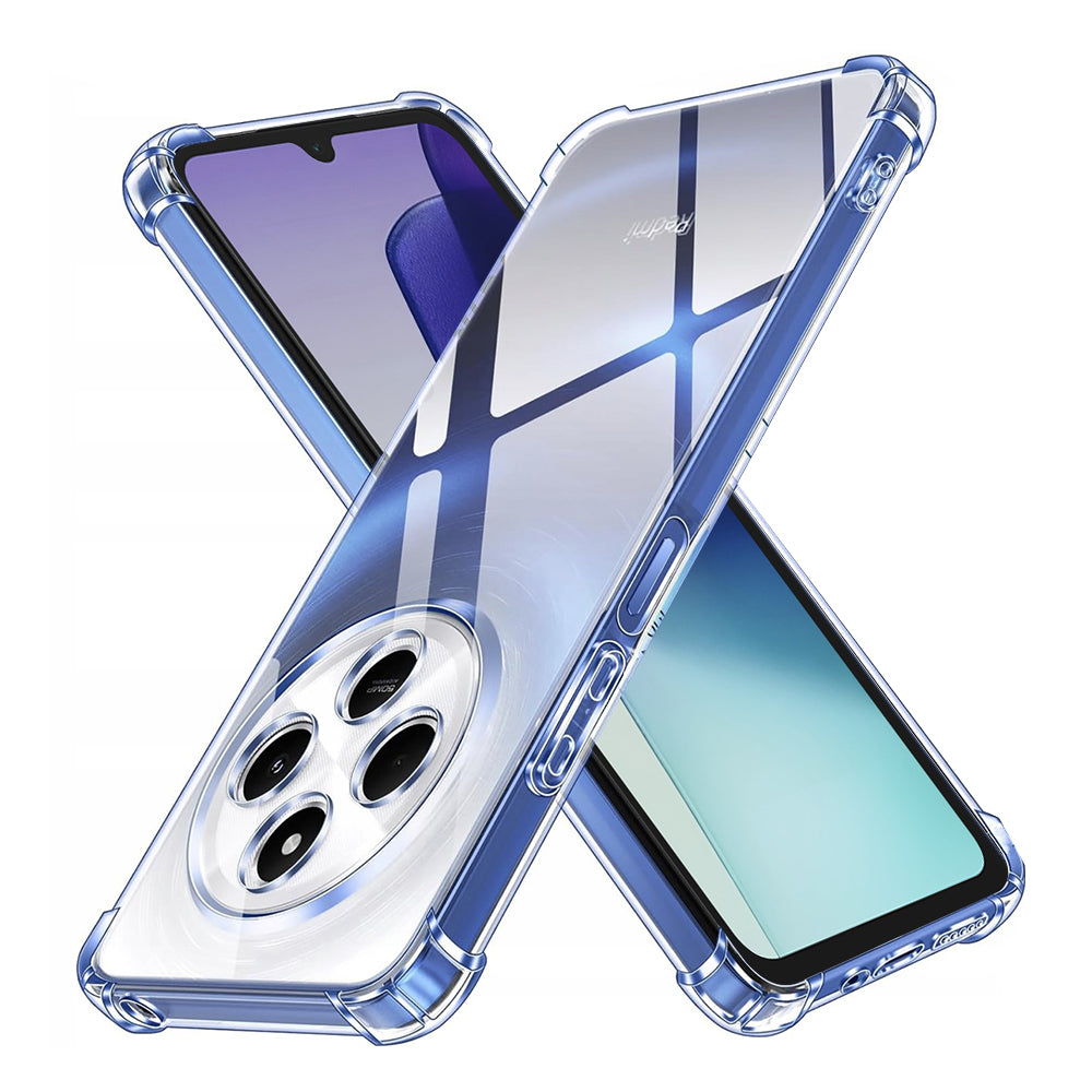 Capa para Xiaomi Poco C75 / Redmi 14C, Techsuit, Transparente à Prova de Choques, Transparente
