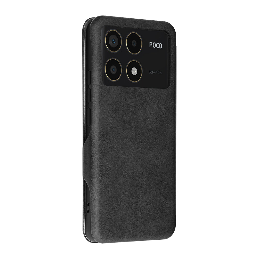 Capa para Xiaomi Poco F6 Pro, Techsuit, Safe Wallet Plus, Preta