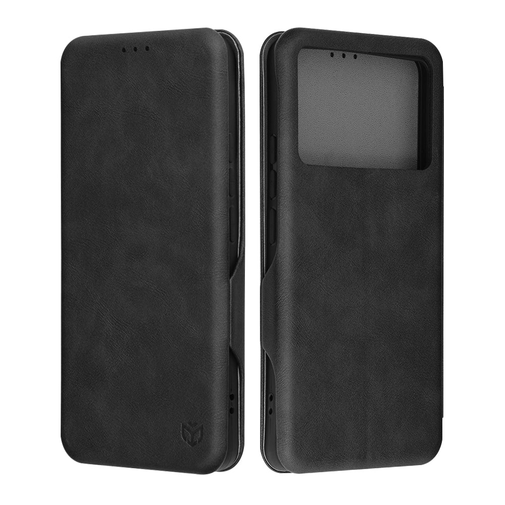 Capa para Xiaomi Poco F6 Pro, Techsuit, Safe Wallet Plus, Preta