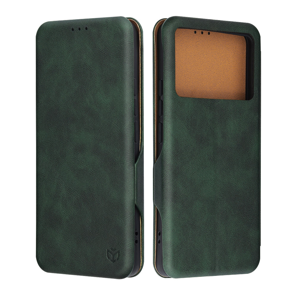 Capa para Xiaomi Poco F6 Pro, Techsuit, Safe Wallet Plus, Verde