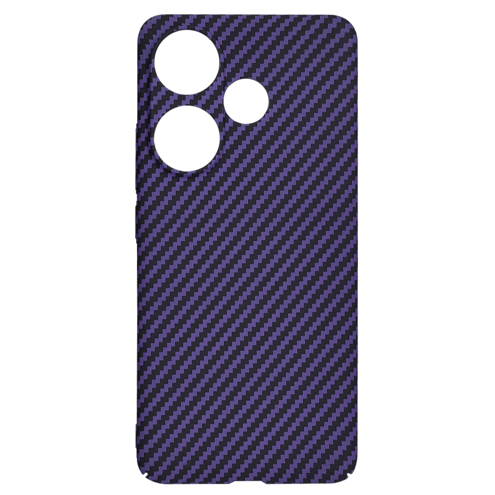 Capa para Xiaomi Poco F6, Techsuit, Carbonite FiberShell, Roxo