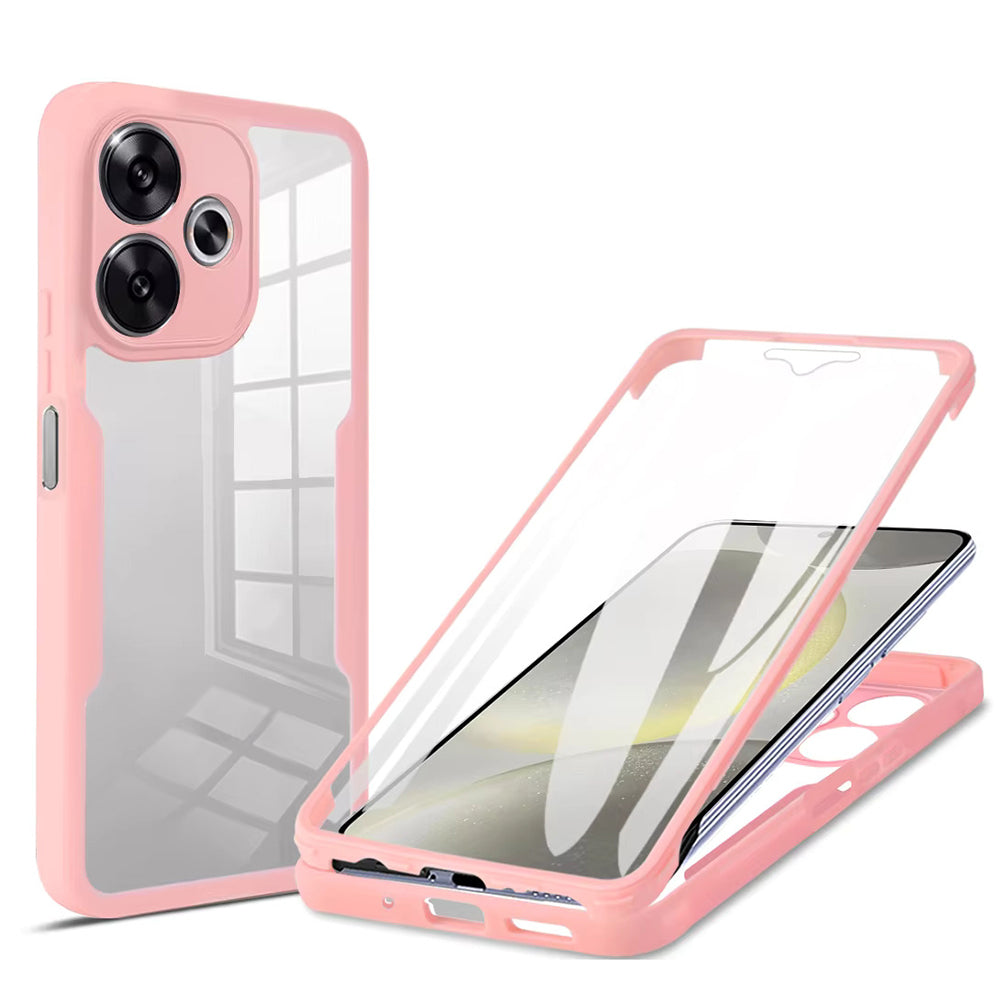 Capa para Xiaomi Poco F6, Techsuit, ColorVerse 360, Rosa