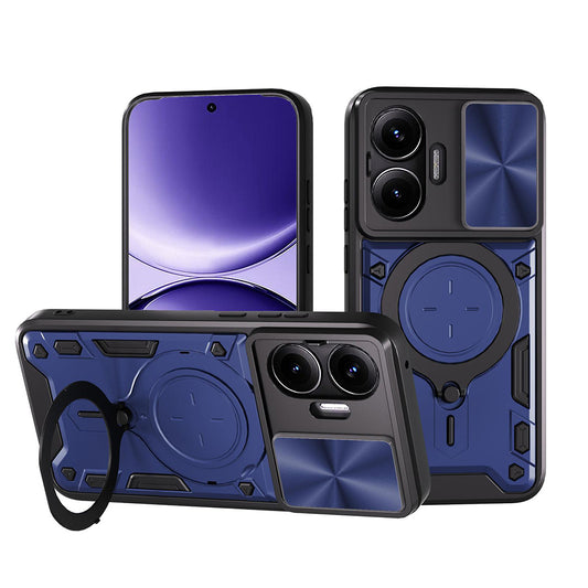 Capa para Xiaomi Poco F7, Techsuit, CamGuard Pro, Azul