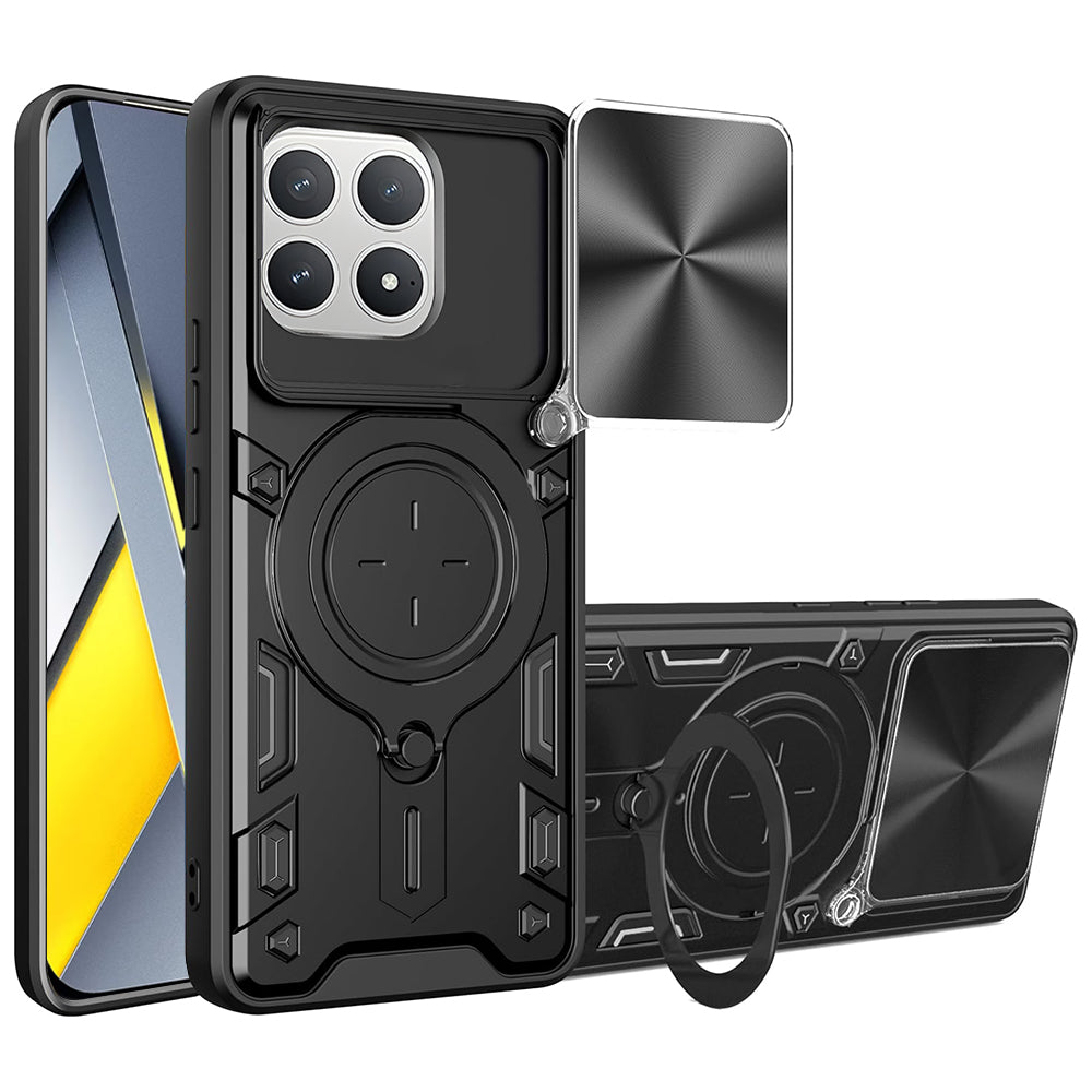 Capa para Xiaomi Poco F8 Pro, Techsuit, CamGuard Pro, Preta