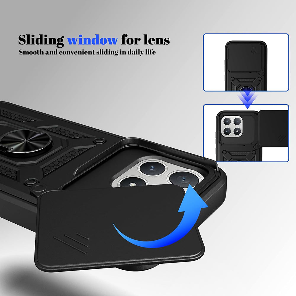 Capa para Xiaomi Poco F8 Pro, Techsuit, CamShield, Azul