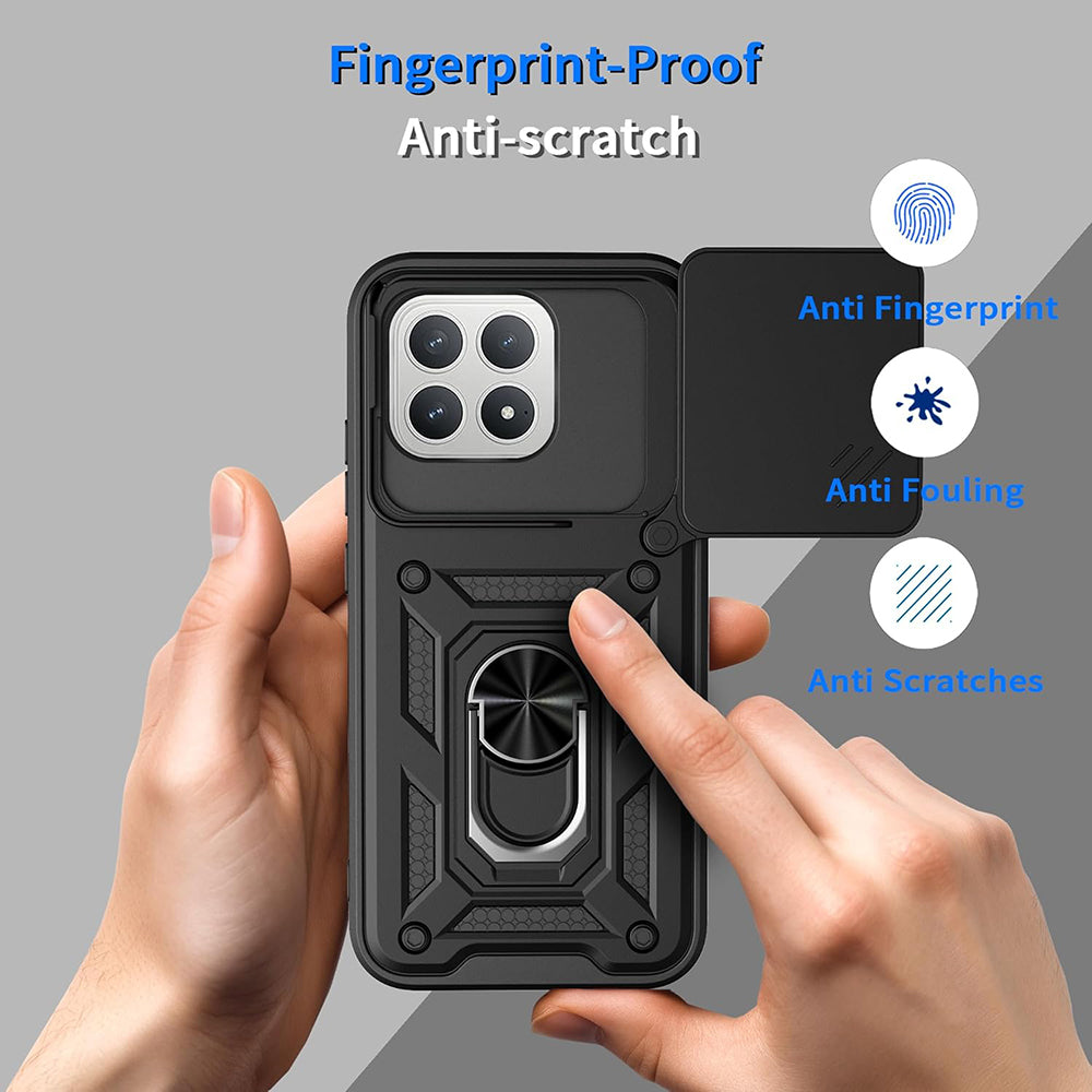 Capa para Xiaomi Poco F8 Pro, Techsuit, CamShield, Azul
