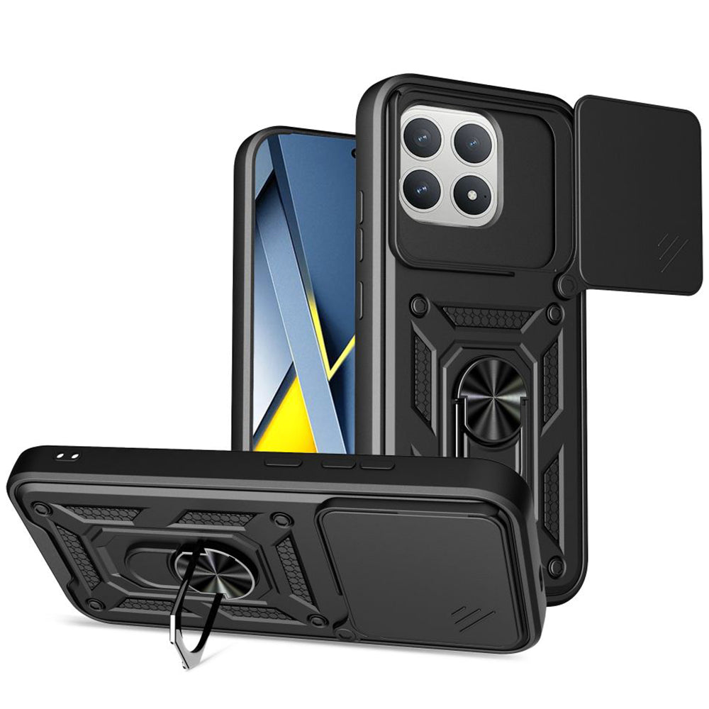 Capa para Xiaomi Poco F8 Pro, Techsuit, CamShield, Preta