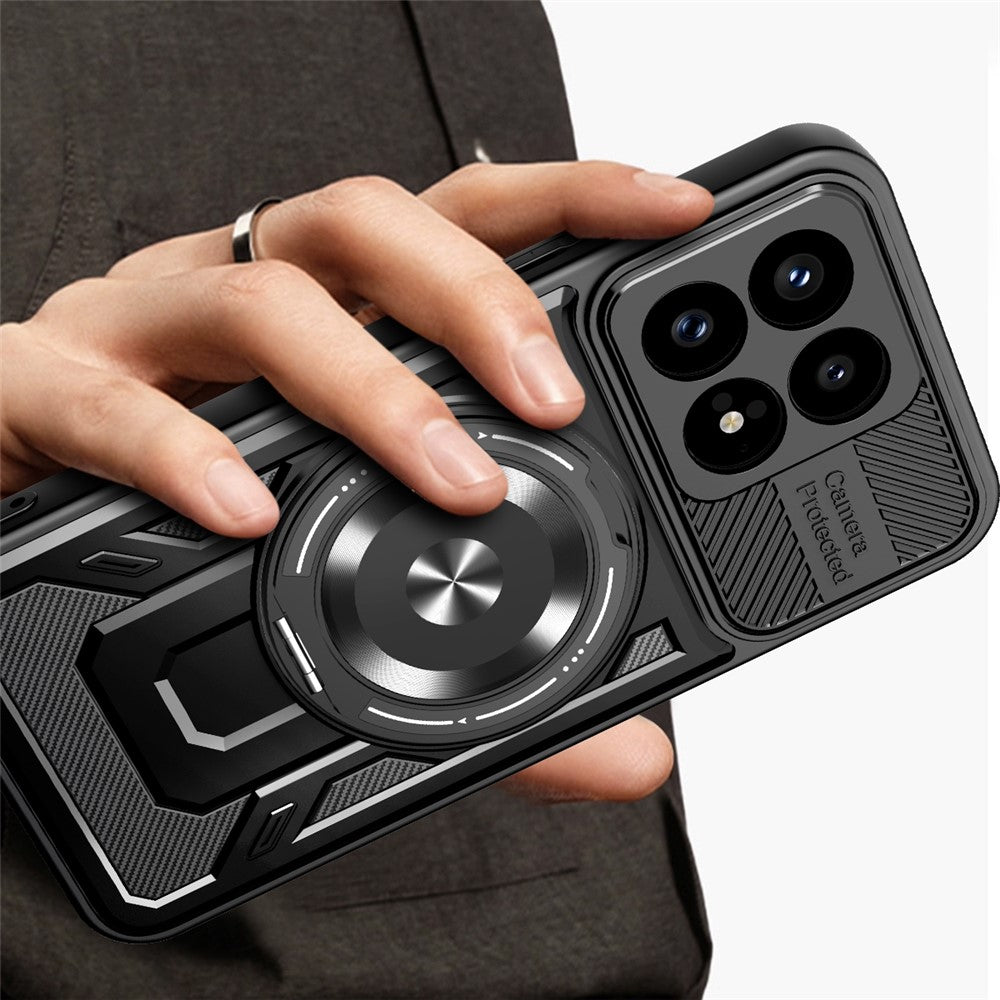 Capa para Xiaomi Poco F8 Pro, Techsuit, RuggedCam, Preta
