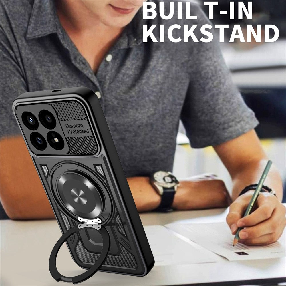 Capa para Xiaomi Poco F8 Pro, Techsuit, RuggedCam, Preta