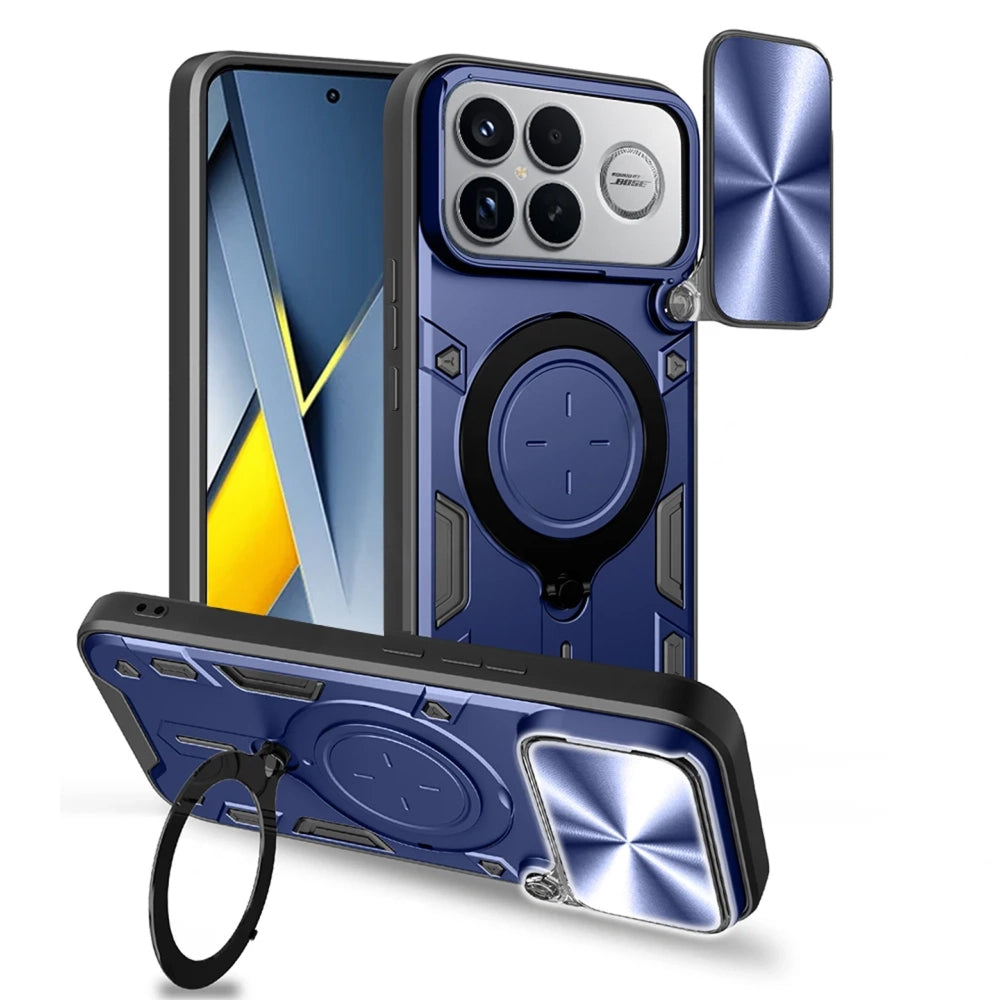 Capa para Xiaomi Poco F8 Ultra, Techsuit, CamGuard Pro, Azul