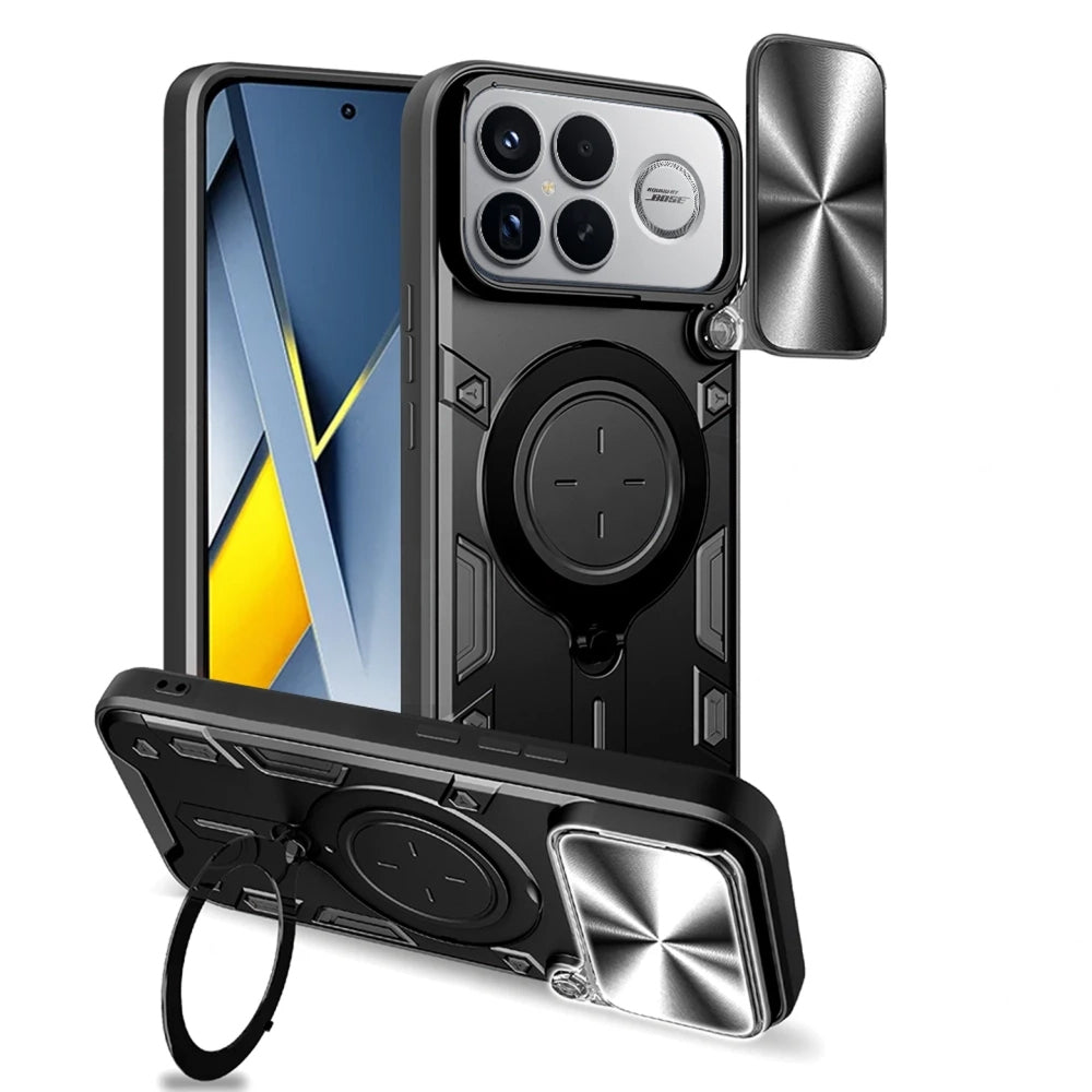 Capa para Xiaomi Poco F8 Ultra, Techsuit, CamGuard Pro, Preta