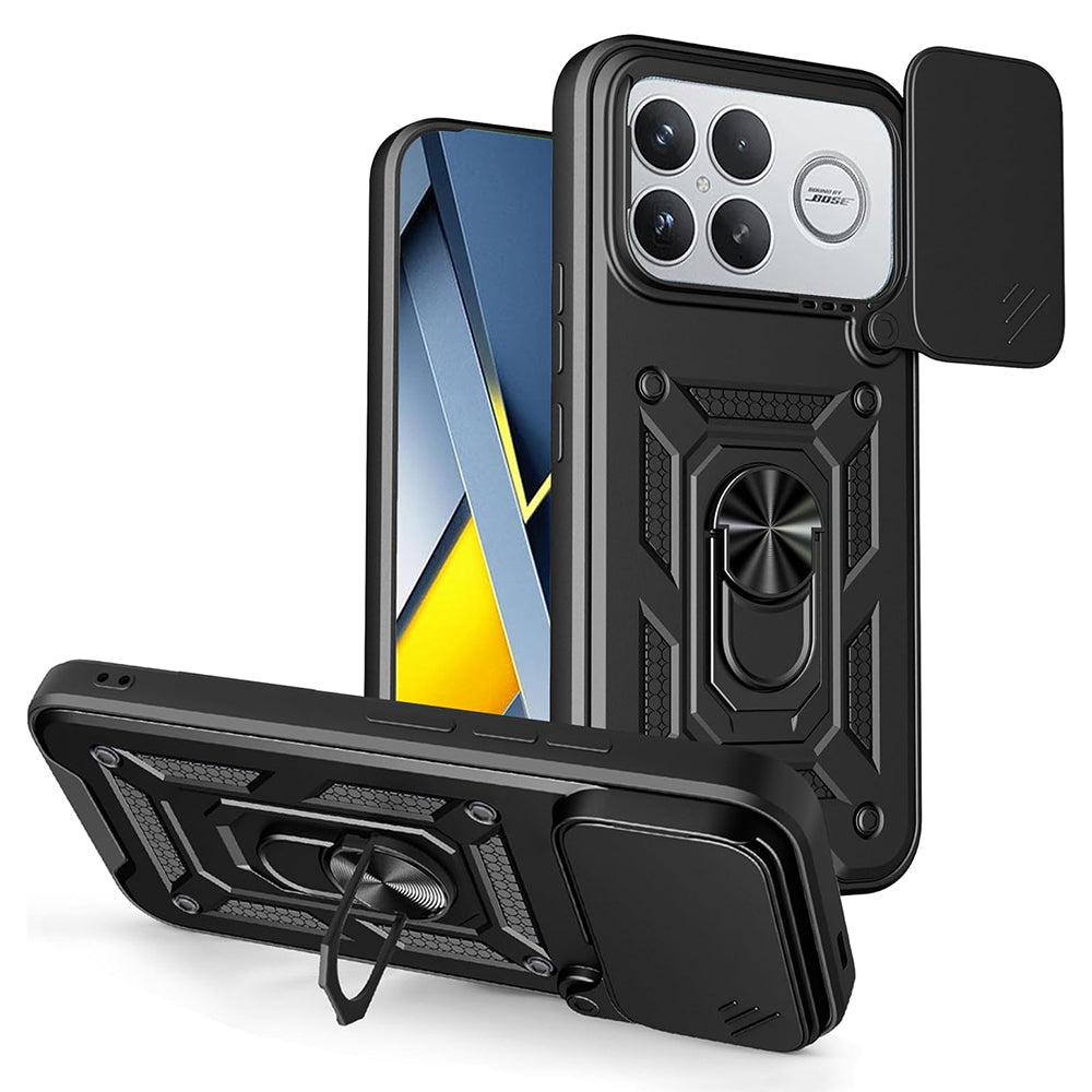 Capa para Xiaomi Poco F8 Ultra, Techsuit, CamShield, Preta