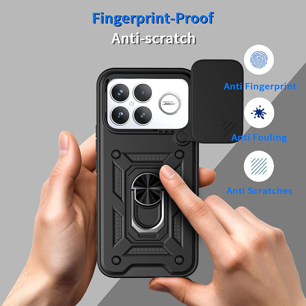 Capa para Xiaomi Poco F8 Ultra, Techsuit, CamShield, Preta