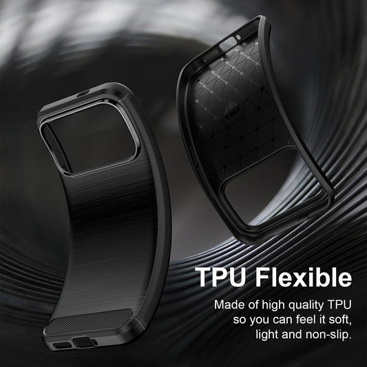 Capa para Xiaomi Poco F9 Pro, Techsuit, Carbono, Preta