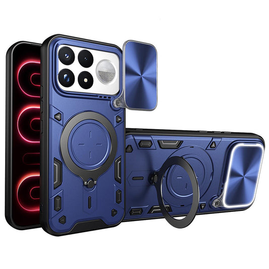 Capa para Xiaomi Poco F9 Ultra, Techsuit, CamGuard Pro, Azul