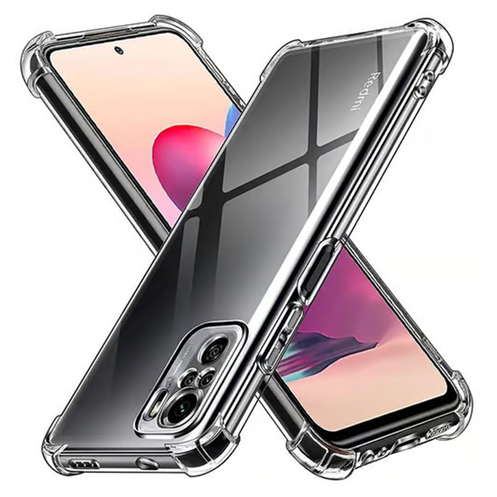 Capa para Xiaomi Poco M5s / Redmi Note 10S / Note 10, Techsuit, Transparente à Prova de Choques, Transparente
