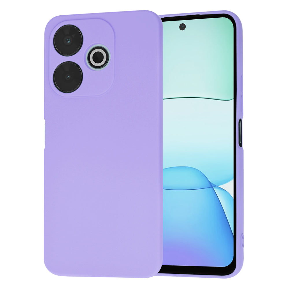 Capa para Xiaomi Poco M6 4G / Redmi 13, Techsuit, SoftFlex, Lilás Claro