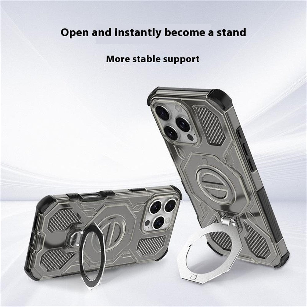 Capa para Xiaomi Poco M8 Pro / Redmi Note 15 Pro+ 5G, Techsuit, Carbon Shield Pro, Preta