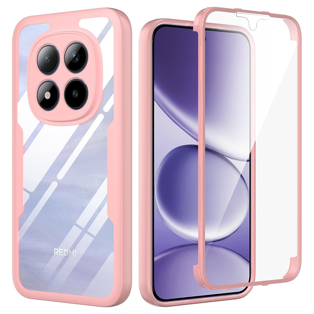 Capa para Xiaomi Poco M8 Pro / Redmi Note 15 Pro+ 5G, Techsuit, ColorVerse 360, Rosa