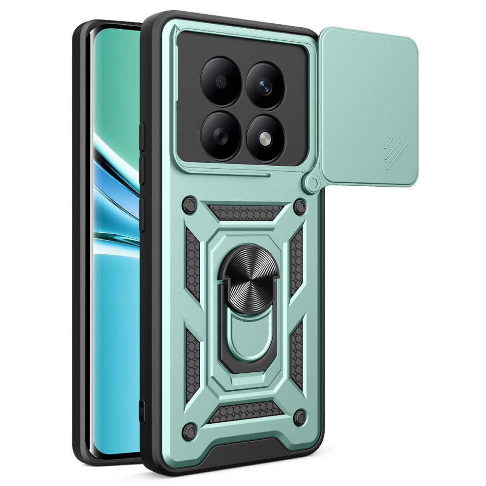 Capa para Xiaomi Poco M8 / Redmi Note 15 5G / Note 15 4G, Techsuit, CamShield, Verde