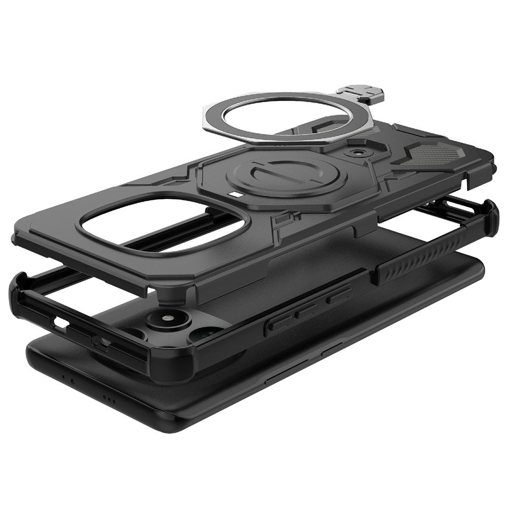 Capa para Xiaomi Poco M8 / Redmi Note 15 5G, Techsuit, Carbon Shield Pro, Preta.
