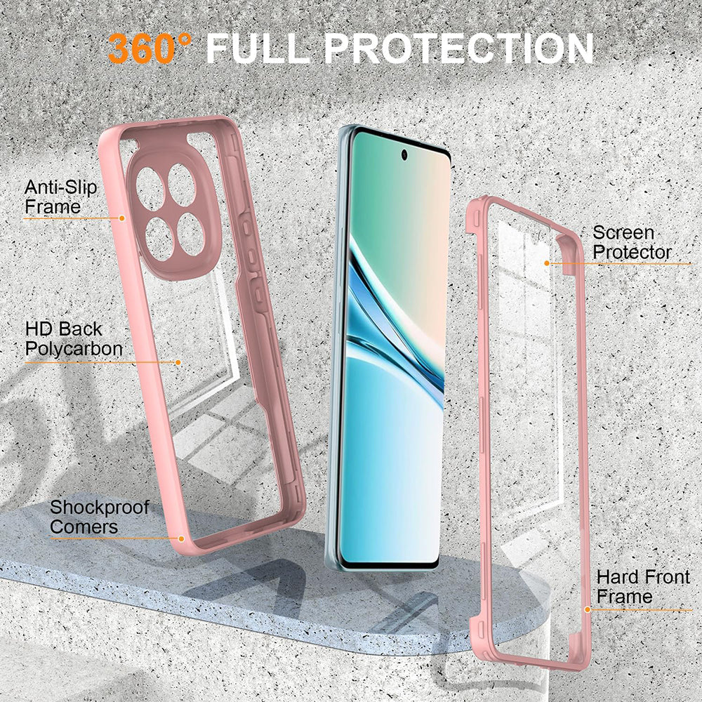 Capa para Xiaomi Poco M8 / Redmi Note 15 5G, Techsuit, ColorVerse 360, Rosa