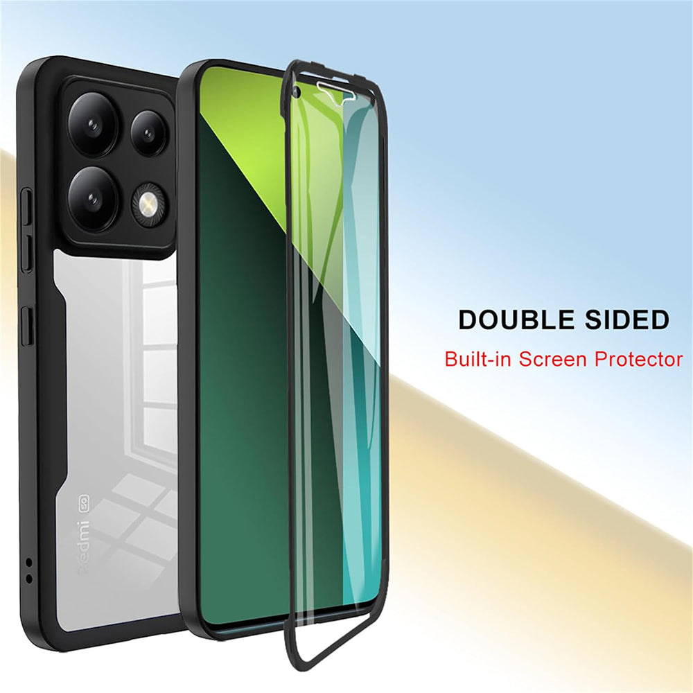 Capa para Xiaomi Poco X6 / Note 13 Pro 5G, Techsuit, ColorVerse 360, Preta