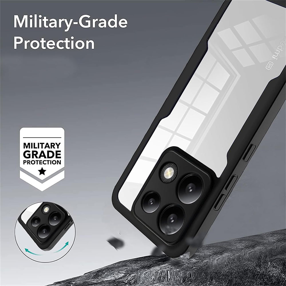 Capa para Xiaomi Poco X6 / Note 13 Pro 5G, Techsuit, ColorVerse 360, Preta